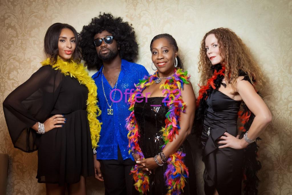 Фотография ретро ГРУППА БОНИ М BONEY M  КОПИЯ размер около: 10 х 15 см. Р551 