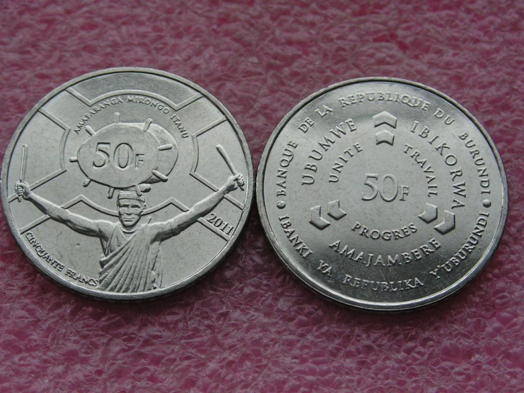 Бурунди 50 франков 2011 unc
