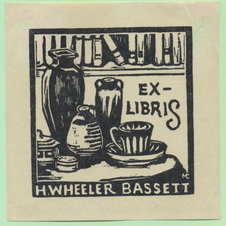 Экслибрис. Ex Libris H. Wheller Bassett