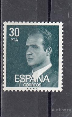 ESPANA ИСПАНИЯ   Король № 2490  1981  Сост**