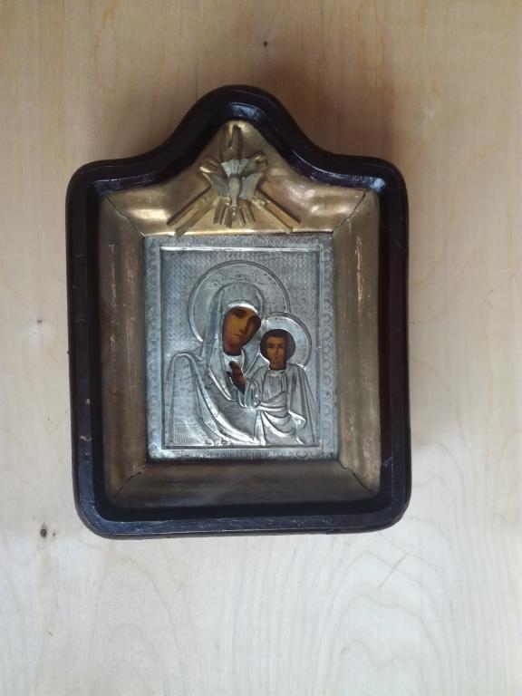 Казанская Пресвятая Богородица.Серебро 84 пр.