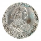 1 талер 1657 год. Фердинанд III. Серебро! 28,2 грамма.