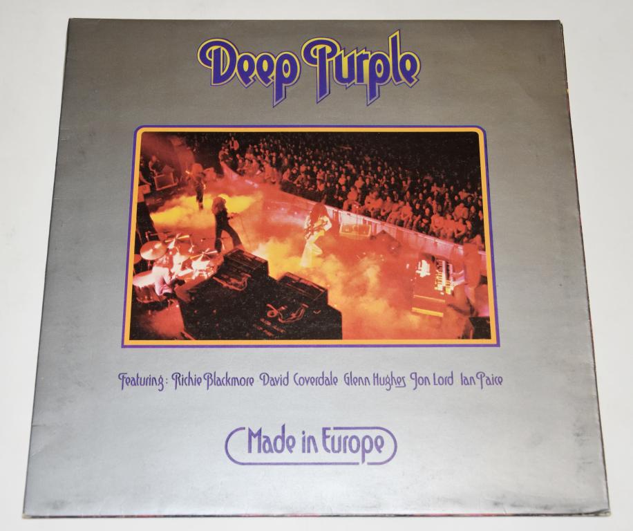 Deep Purple "Made In Europe" 1976 Lp