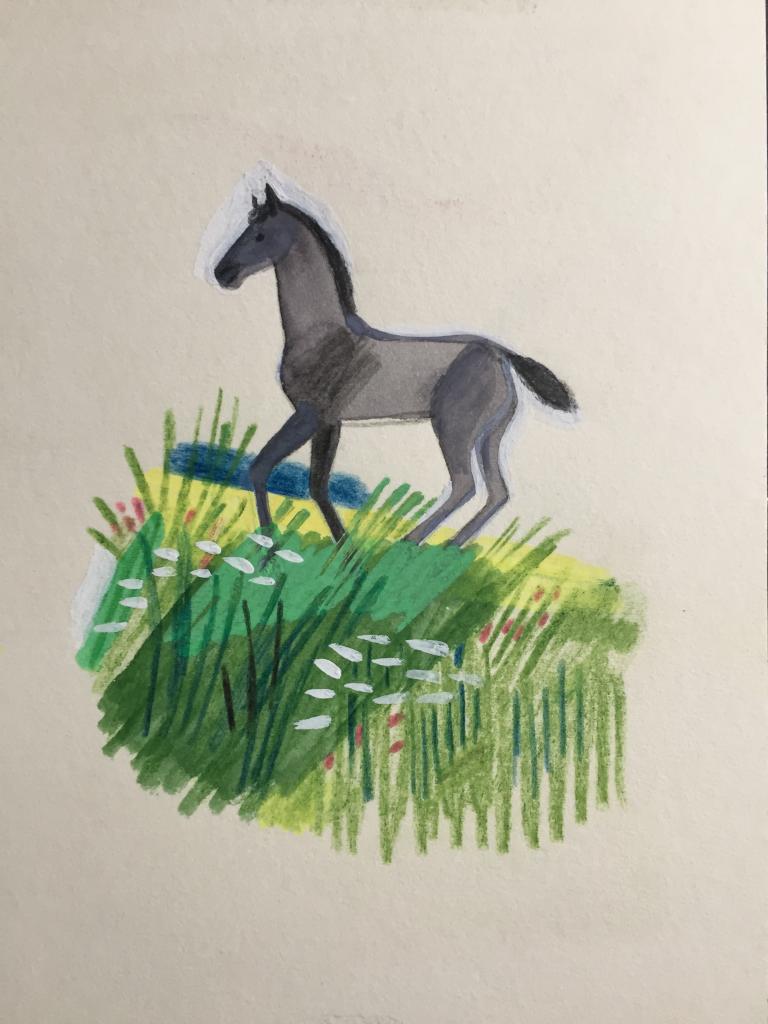 Макавеева Г.А. (1936 г.р.) "Лошадка"