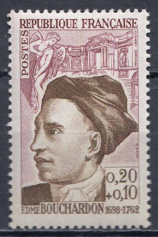 Франция, 1962, Скульпторы, Бушардон