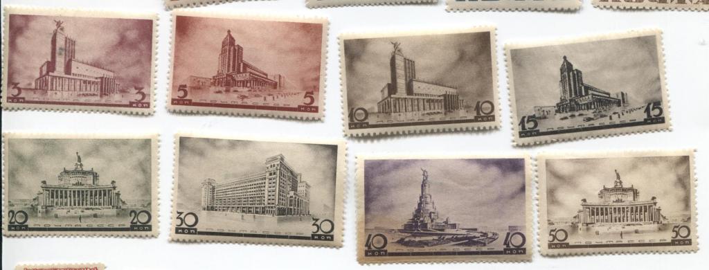 1937.СССР.Архитектура Москвы.8м.*