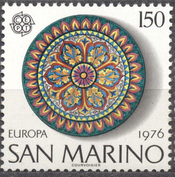 Сан Марино 1976 г. СЕПТ негашеная**