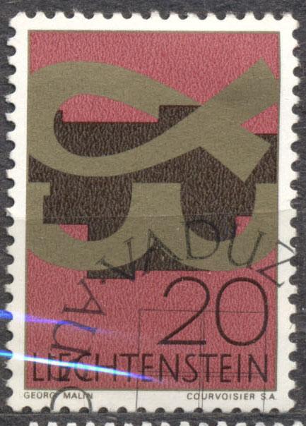 Лихтенштейн 1980 г.   Архитектура гашеная