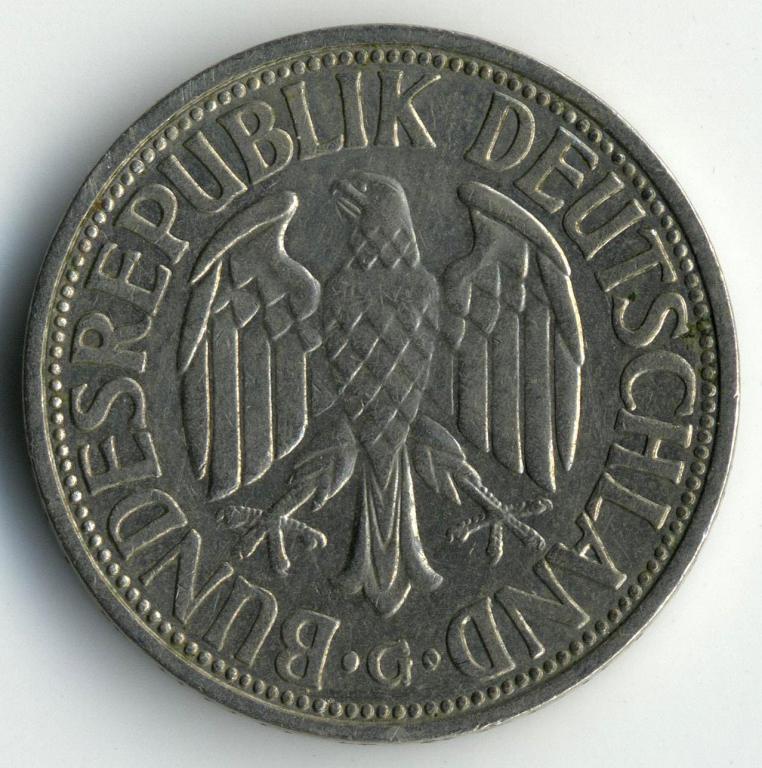 Германия (ФРГ) 2 марки 1951 г. G KM# 111