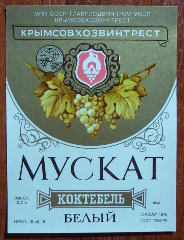 Вино Парус Мускатное Коктебель Купить В Симферополе