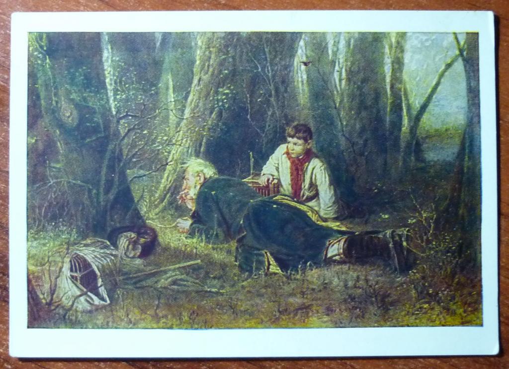 Картина птицелов художник
