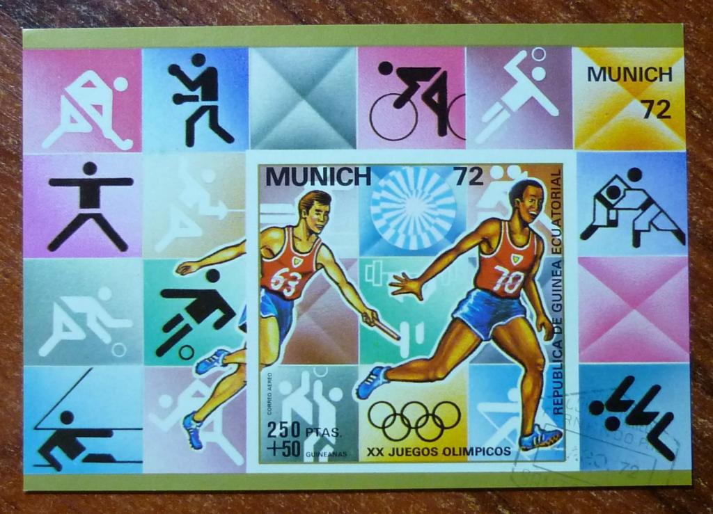 Munich 1972 Sports pictograms
