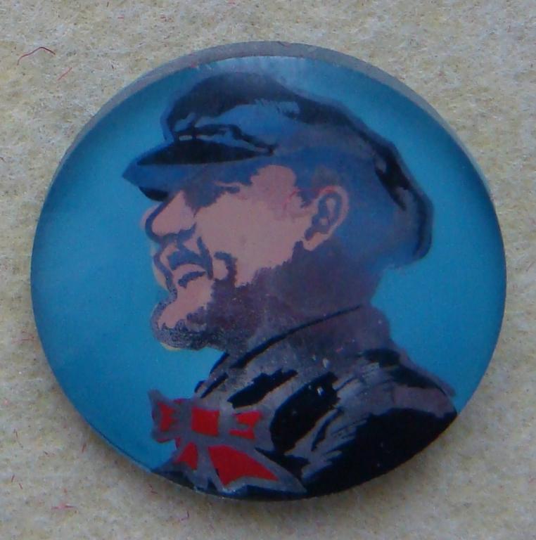 Значок В.И. ЛЕНИН КРАСНОГОРСКИЙ Оптико-Механический Завод 1970 годы ШТУЧНЫЙ!!! (тяж.)