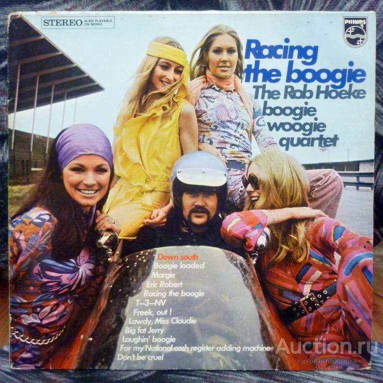 Rob Hoeke Boogie Woogie Quartet 1970 Racing The Boogie (Holland)