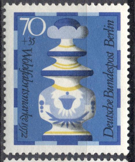 ФРГ (Берлин) 1972 г. марка № 438 негашеная** КЦ  2,4  ЕВРО