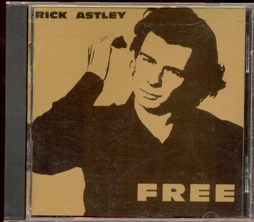 RICK ASTLEY Free 1991 made in Italy старое фирменное издание (лот 2 )