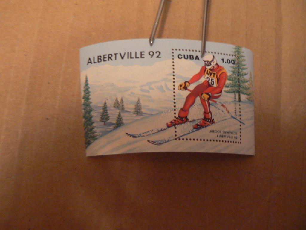 Куба, спорт,  Олимпиада Альбервилль 1992, чистые
