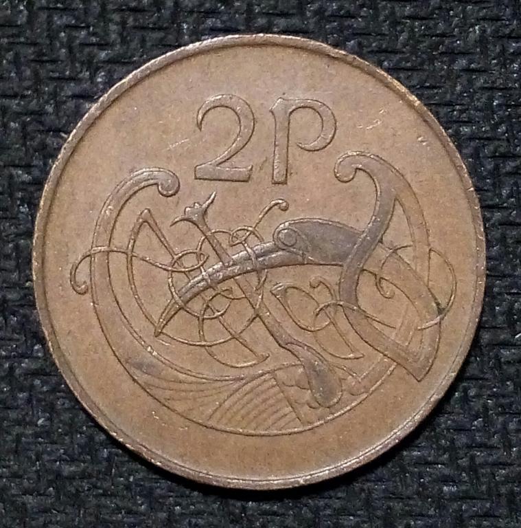 Ирландия. 2 ПЕНСА 1971 г. (А4)
