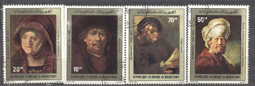 Мавритания серия Живопись Рембрандт гашен.