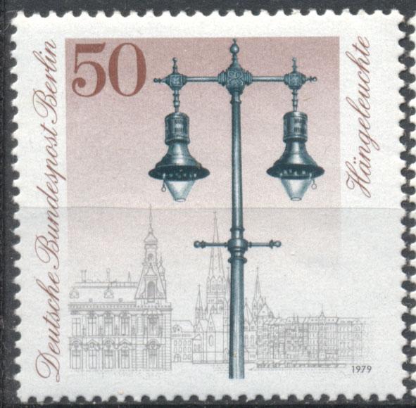 ФРГ (Берлин) 1979 г. Уличные фонари негашен*.