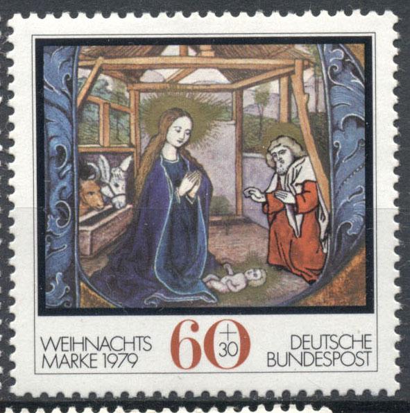 ФРГ (Берлин) 1979 г. Рождество негашен*.