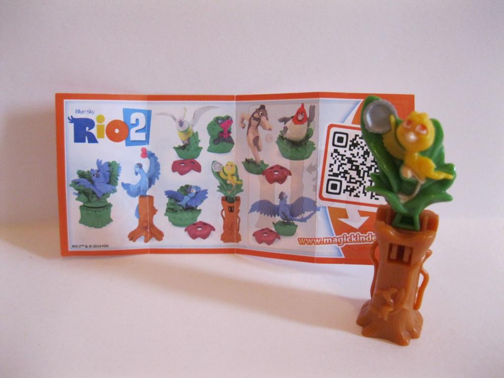 Фигурка RIO 2 РИО 2 Magic kinder Киндер 2014 