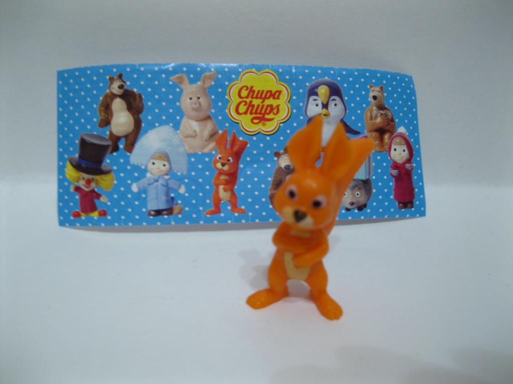 Фигурка Маша и медведь Белка Chupa Chups Чупа Чупс 