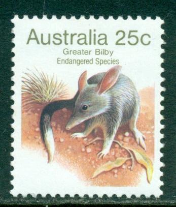 Australia Австралия 1981 фауна сумчатые млекопитающие ** (6-3) билби