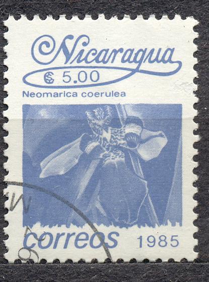 Никарагуа 1983 г.. Стандарт ЦВЕТЫ гашеная