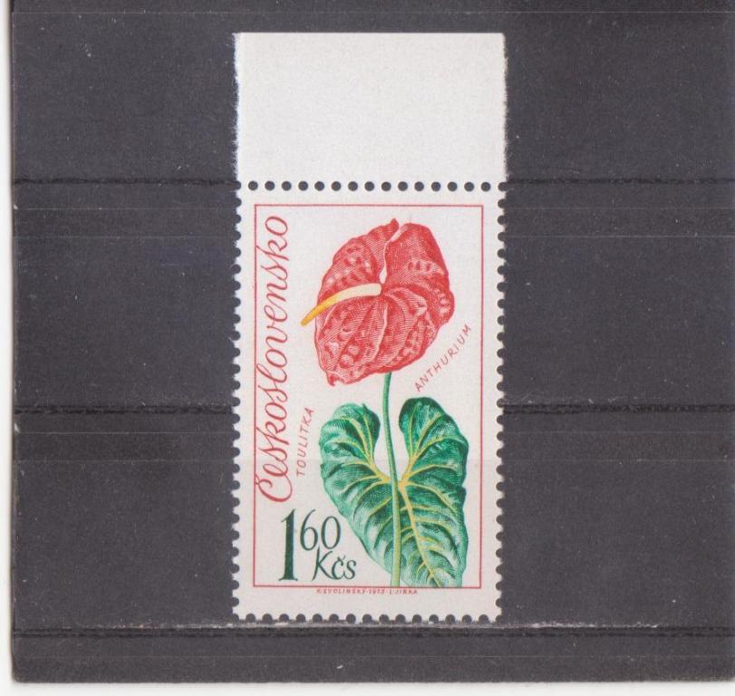 Чехословакия 1973 г. Флора Цветы  MNH