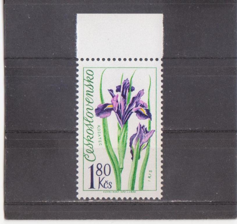 Чехословакия 1973 г. Флора Цветы  MNH