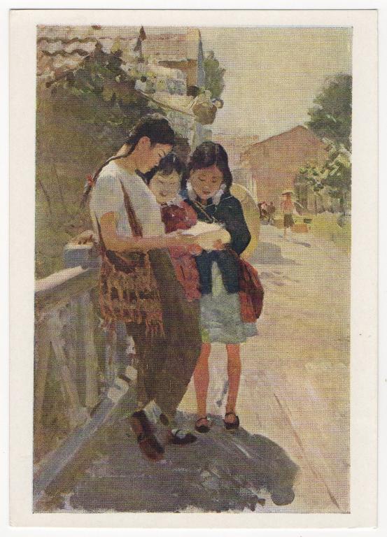 1958 г. Китайские школьники