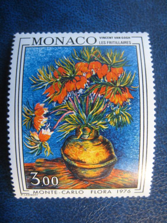 Марки. Монако 1976 г