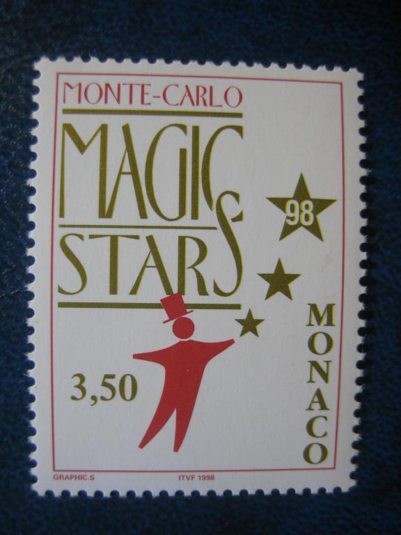 Марки. Монако 1998 г