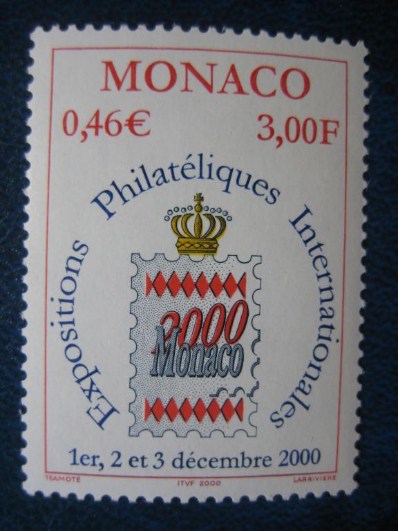 Марки. Монако 1999 г