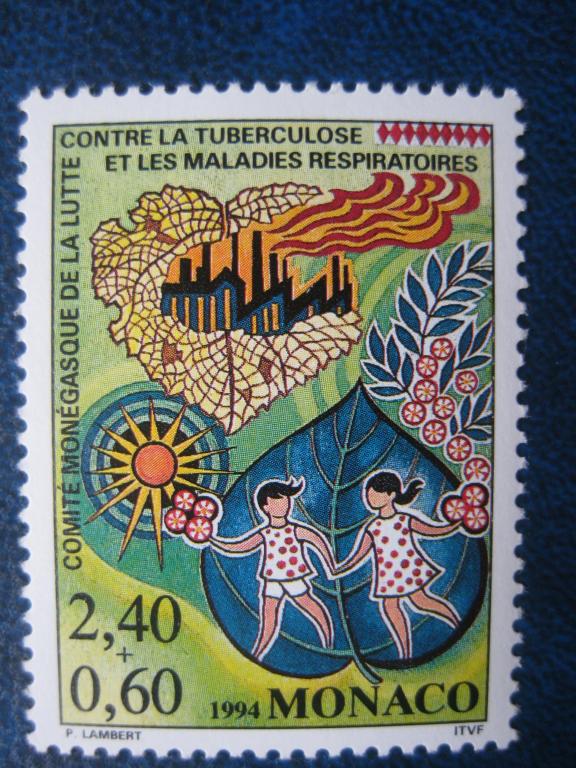 Марки. Монако 1994 г