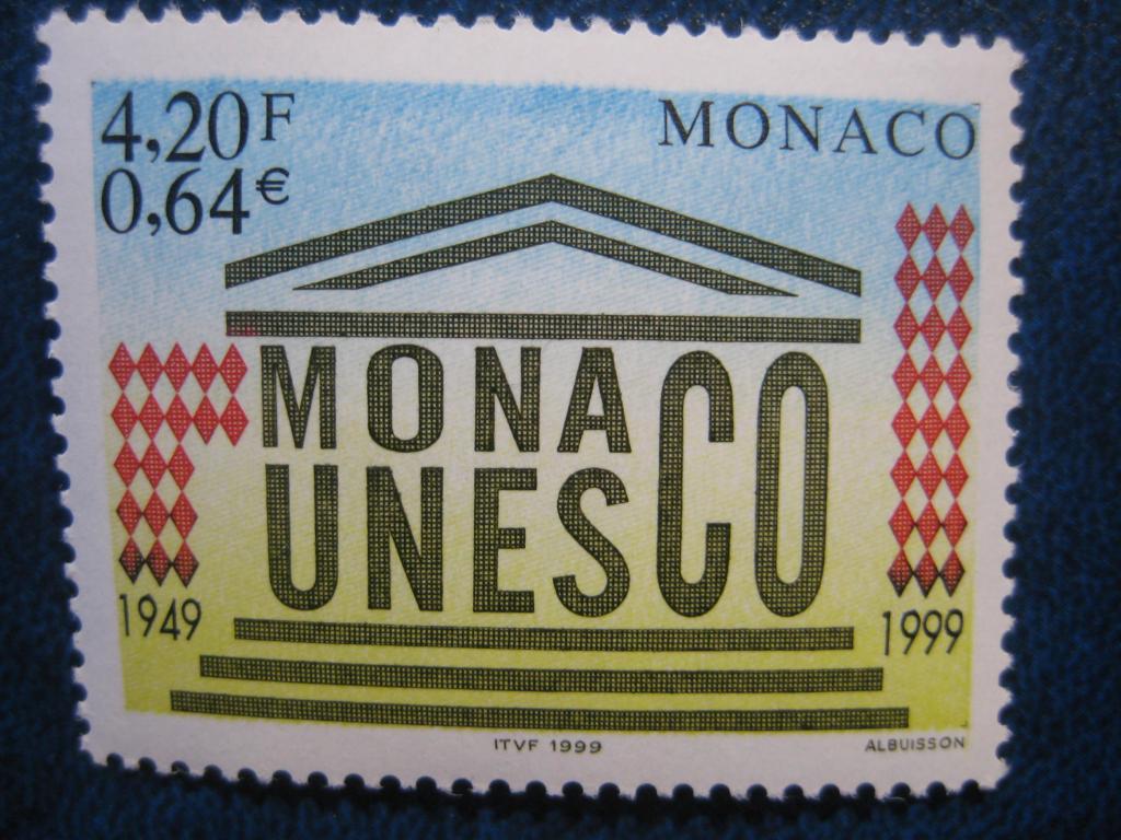 Марки. Монако 1999 г