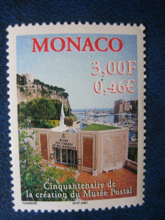 Марки. Монако 2000 г