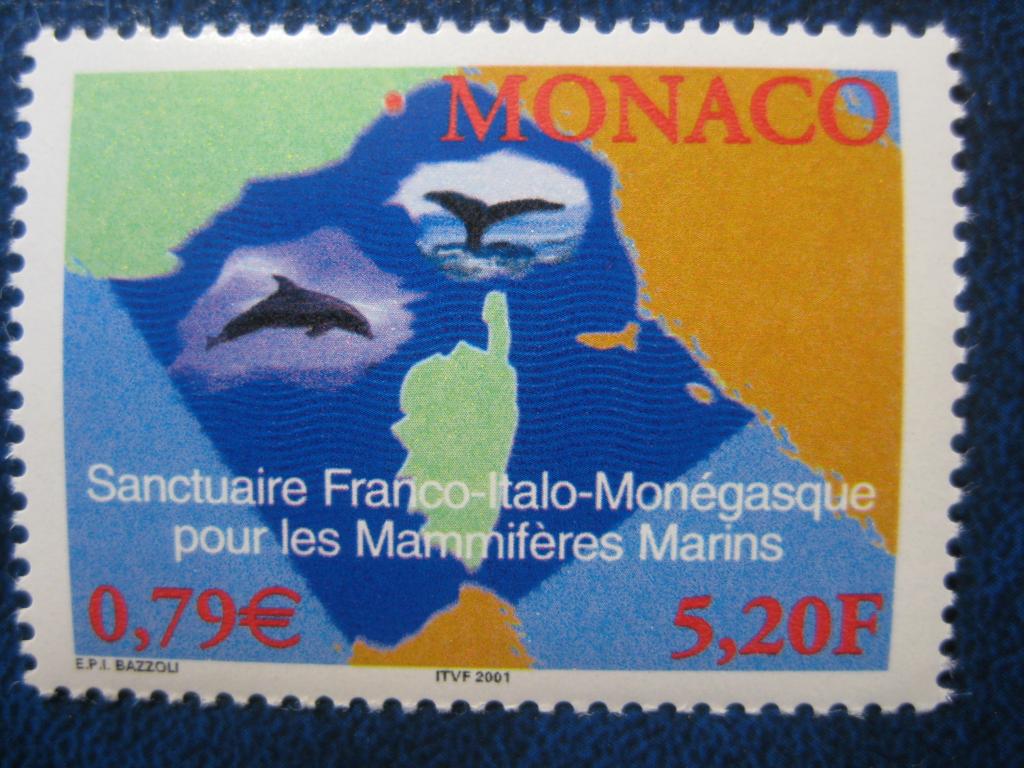 Марки. Монако 2000 г