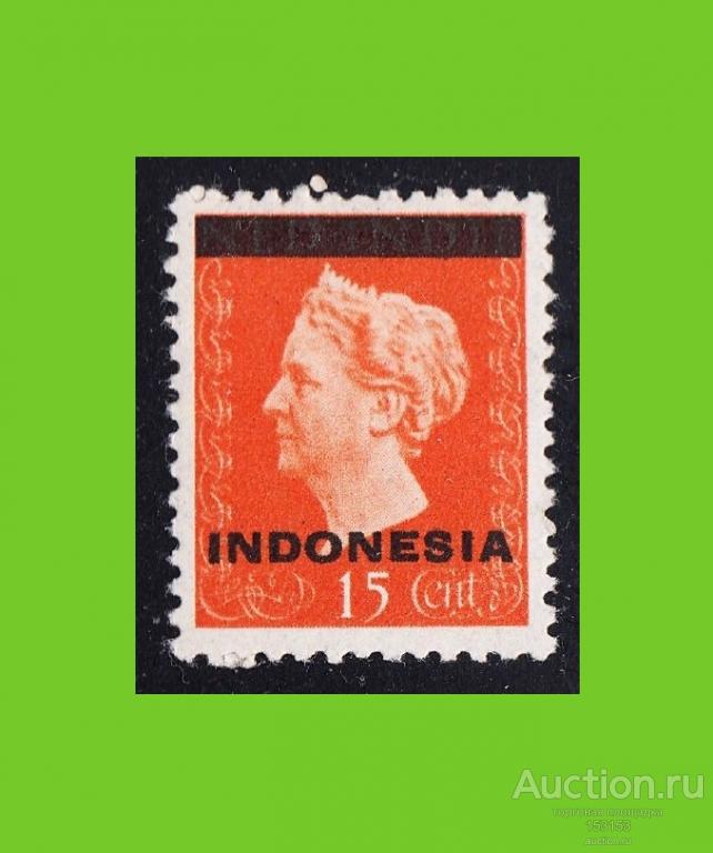 надпечатка INDONESIA N1!!!!! 1948 15c**