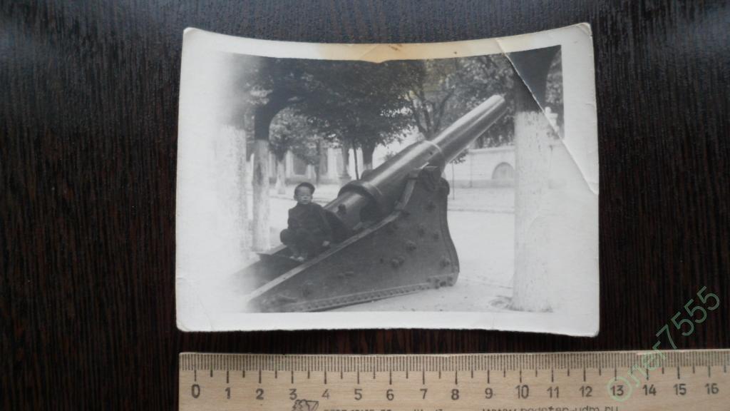 ФОТОГРАФИЯ МАЛЬЧИК НА ПУШКЕ РЕТРО ФОТО 