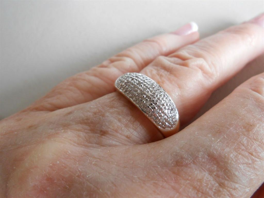 Кольцо золото 417 проба ( 10 к) 0,35 карат бриллиантов.Размер 18