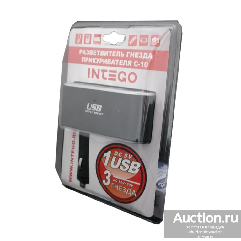 INTEGO Разветвитель прикуривателя С-10