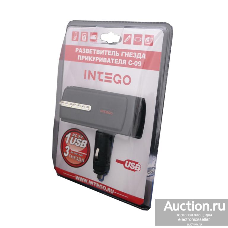 INTEGO Разветвитель прикуривателя С-09