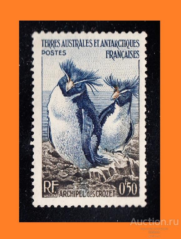 фауна ПИНГВИНЫ Аpктикa TAAF 1956 0F50*