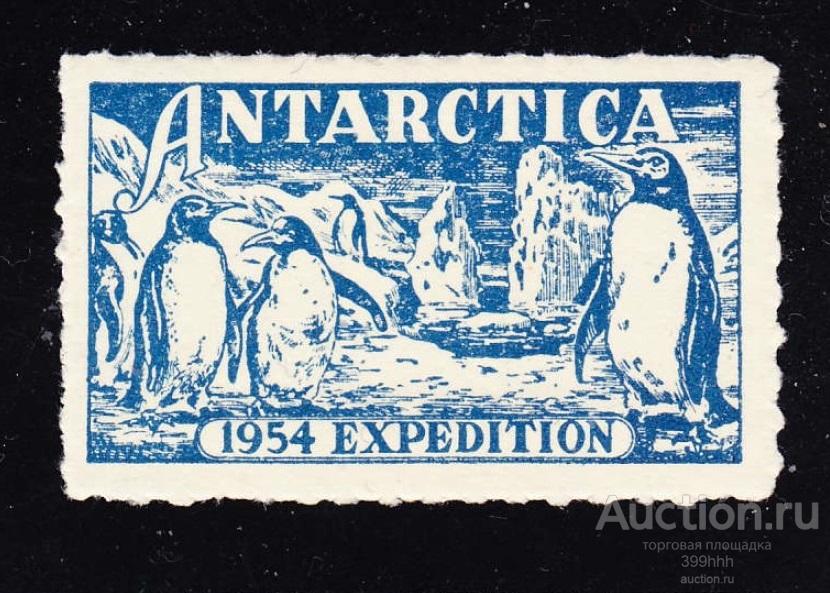 фауна ПИНГВИНЫ Аpктикa лoкaл (EXPEDITION 1954) I*