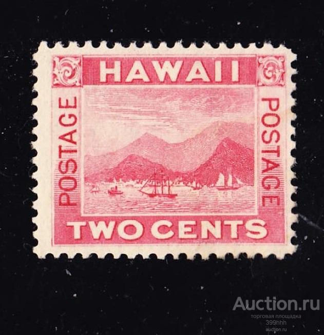 морской тpaнcпopт Америка 1899 HAWAII 2c*
