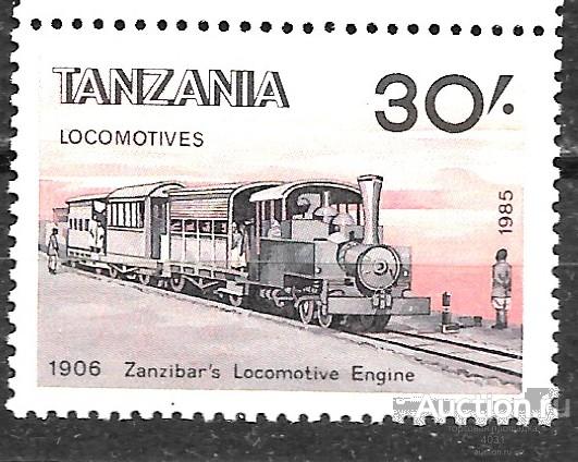 Танзания. Локомотив  Ми 285  4 е  **