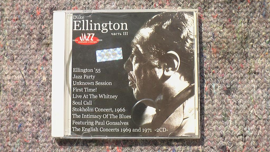 Музыкальные МР 3 диски из серии История джаза  Duke Ellington .и дp.