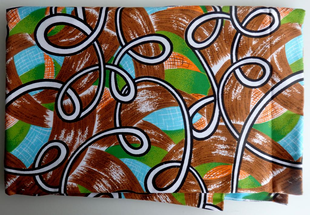 Отрез ткани. Хлопок. Винтаж. 240 х 90 см. Яркая летняя расцветка.